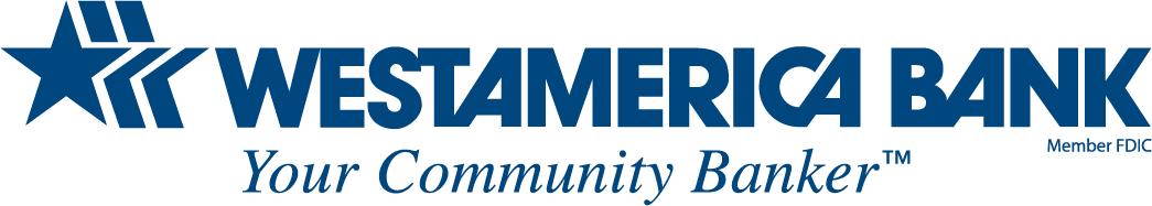 Logo for West America Bank.